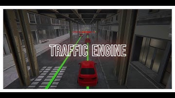 Traffic Engine - Advanced Vehicle AI System in Unity - Cinematic Demo