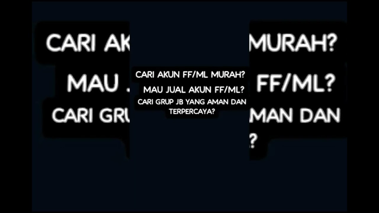 REKOMENDASI GRUP JB FF/ML TERBARU 2024 || 