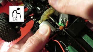 Motor swap for the Revell Lion 4x4 RC car