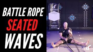 Battle Rope Seated Waves
