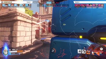 Stricking with hammer on Hog and sitting on Bap by DJANGO — Overwatch 2 Replay VHATYG