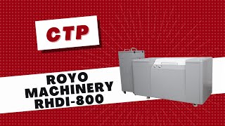 CTP Royo Machinery RHDI-800