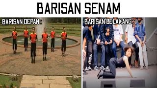 Barisan Senam Paling Belakang...