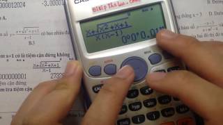Tuyệt Kĩ Casio giải nhanh Tiệm Cận