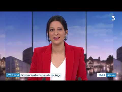 FRANCE 3 - JT DU 11/03/2021 Retour sur l'incendie de OVHcloud