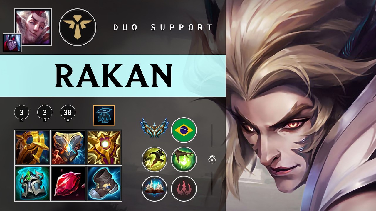 Rakan Support vs Rell - BR Challenger Patch 26.03