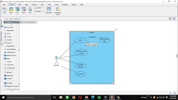 Cara Membuat Use Case Diagram Di Visual Paradigm
