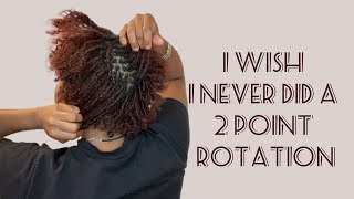 I Wish I Never Did A 2 Point Rotation | Self Retie