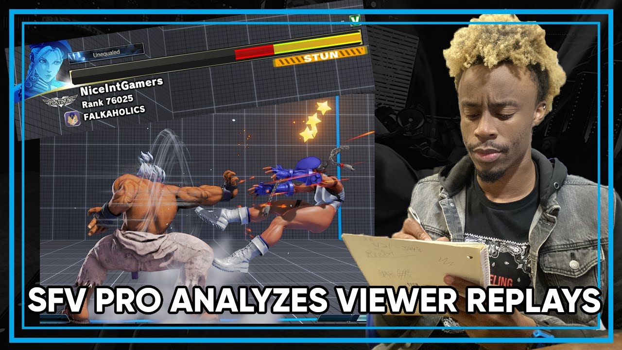 SFV Guide: Pro Player Analyzing More Replays [SFV Tutorial]