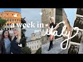 a week in Italy travel vlog: part 2 (florence &amp; rome)