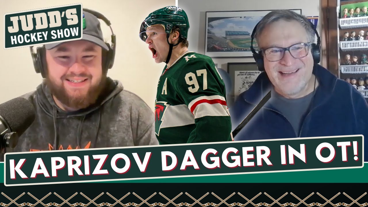 Minnesota Wild beat Detroit Red Wings with Kirill Kaprizov OT winner!