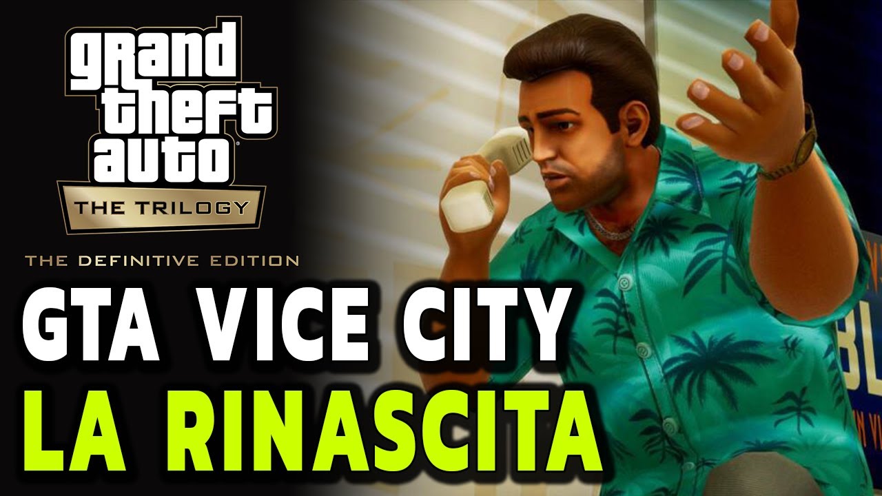 GTA VICE CITY : LA RINASCITA ► GTA TRILOGY DEFINITIVE EDITION PS5 Gameplay ITA