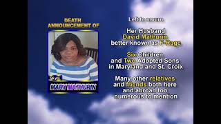 Mary Mathurin meduim