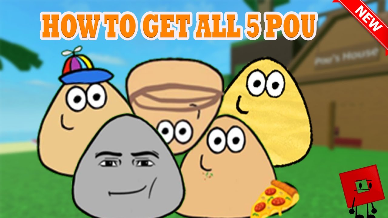 How to get man face pou in find the pou roblox 