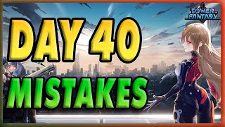 Tower of Fantasy Day 40 -  Artificial Island Mobs Reset! Battle Pass Warning! Level 65 Upgrades!