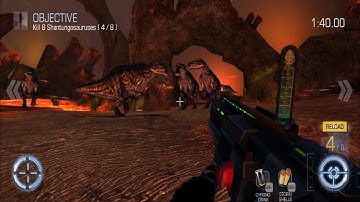 DINO HUNTER: DEADLY SHORE - Gameplay Walkthrough Part 173 | KILL 8 Shantungoauruses