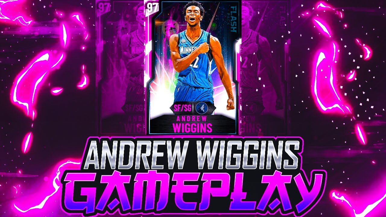 NEW PINK DIAMOND ANDREW WIGGINS GAMEPLAY!! HE IS AN INSANE TWO WAY BEAST THAT CAN DO IT ALL!!