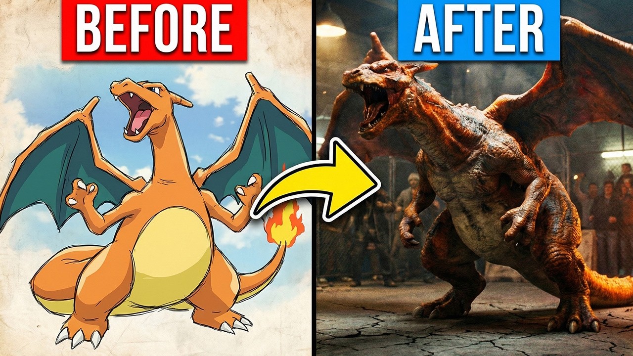 I Turned Pokémon Into A R-RATED Movie (With AI)