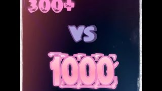 Nebulous level 300+ vs 1000+! (My friend)