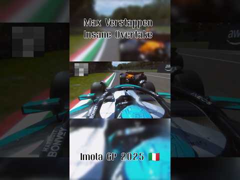 Max Verstappen Insane Overtake On Lap 1 At Imola GP 2025 F1 Maxverstappen Imolagp F1shorts 