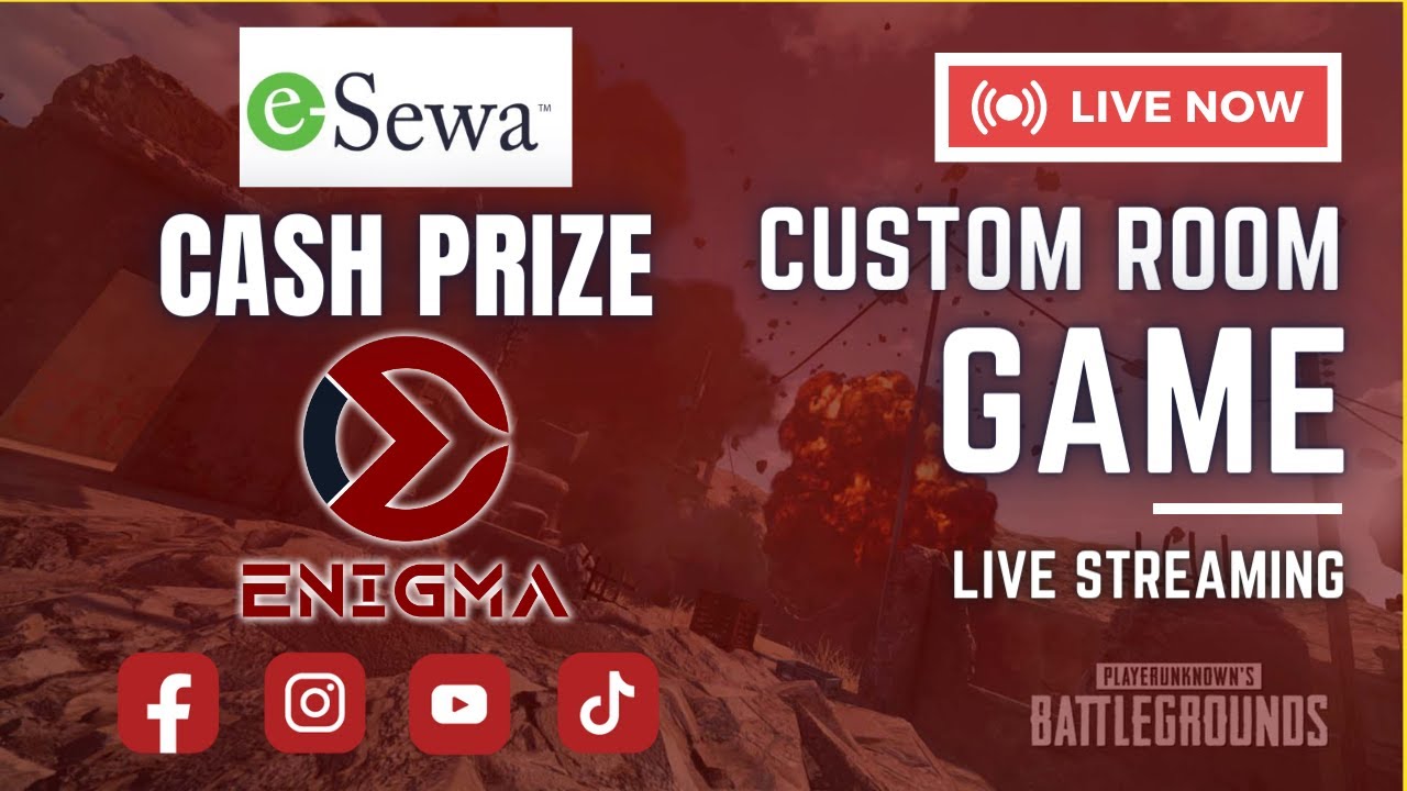 E-SEWA Custom Rooms || Sponsor BY Babita /Bibek Tamang | ENIGMA ESPORTS ...