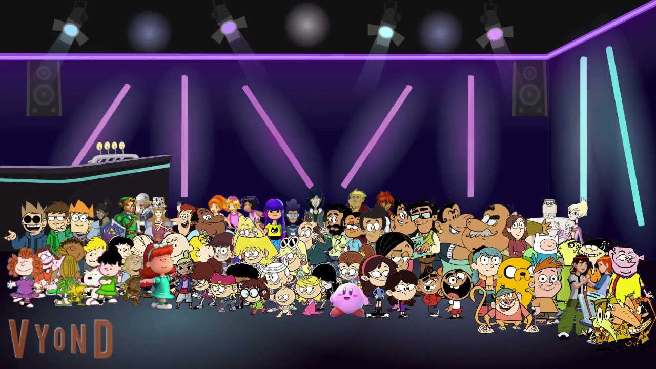 characters dance to cotton eye Joe YouTube