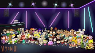 Characters Dance To Cotton Eye Joe