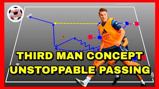 Celebrity How to Master the Third Man Run | Elite Passing Drill for Creative Play Wealth