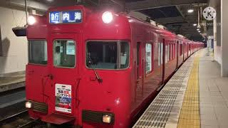 『3編成まとめて運用離脱,4編成在籍していた6000系9次車も残り1編成に』名鉄6000系9次車4つ目『6046F・6047F・6048F』引退さよなら動画