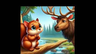 Magical Elk and the Lost Acorn | Enchanted Forest Fairy Tale for Kids