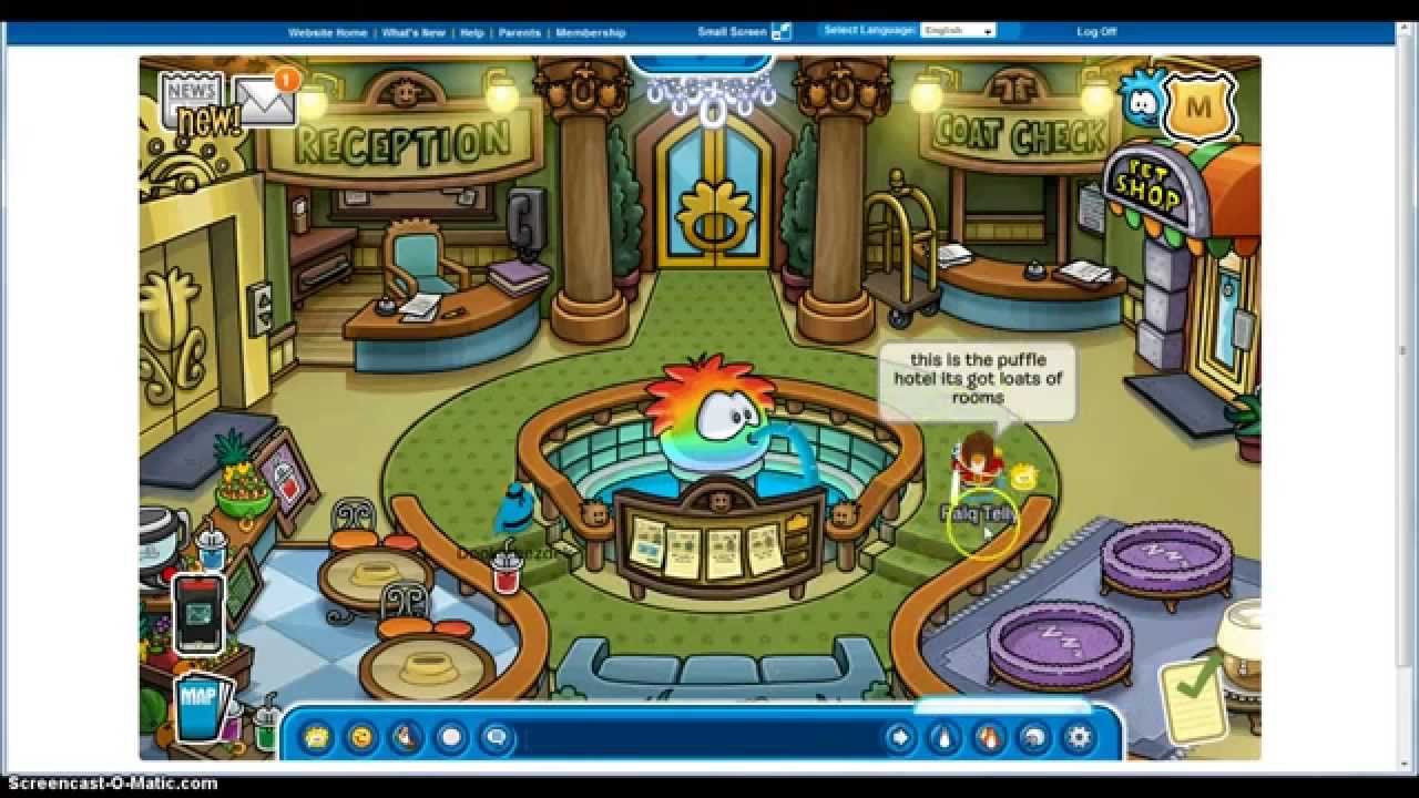 tour in club penguin YouTube