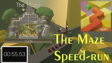 The Maze • Speed-run: 55.53 seconds • Dancing Line