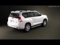 Toyota Land Cruiser Prado 5-door 2013 3D model by 3DModels.org