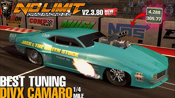 Latest Tune Divisionx Camaro 4.2 second 1/4 mile no limit drag racing 2 V2.3.80 new update