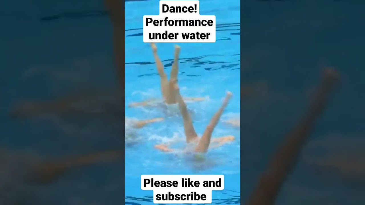 amazing ! women's dance stunt performance under water ROC Tokyo olympic 2020 🥇