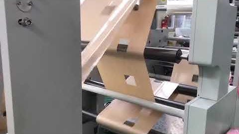 RZFD 330 W  SOS with die-cut window paper bag machine in china