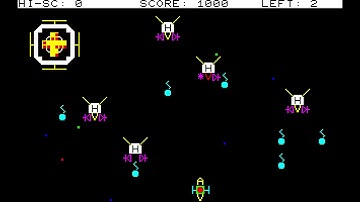 Sharp MZ-700 Game: Send 1 (1983 ZAT Soft)