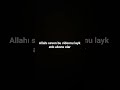 Allahı sevən bu videonu lay atıb abone olar