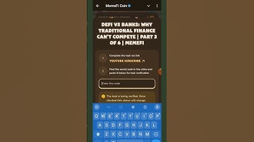 DeFi vs Banks: Why Traditional Finance Can’t Compete | Part 3 of 6 | MemeFi | MemeFi Code |