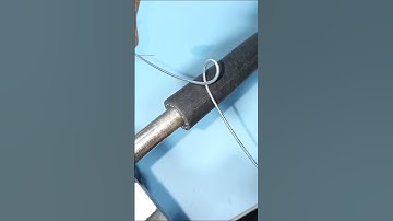 Make your own strong hose clamp with wire #shorts #diy #clamp #skills