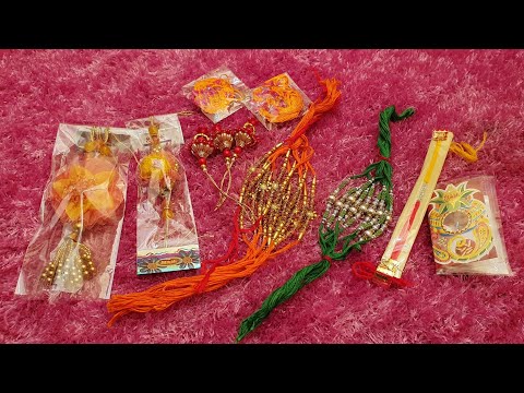 MY RAKHI SHOPPING | colourful rakhi | रक्षा बंधन की तैयारियाँ | designer lumbaa for bhabhi | RARA