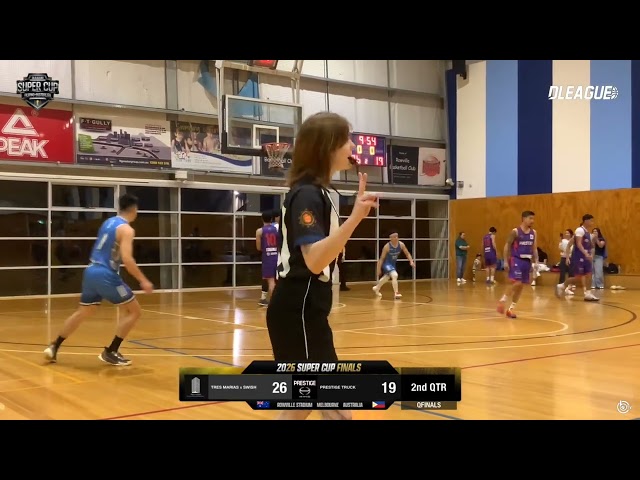 Super Cup 2026 QFinals | Full Game | Tres Marias x Swish VS Prestige Truck - DLeague Aus