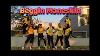 Zumba Remix Dance Workout  Senam Kreasi  Beggin Maneskin Remix Tiktok Viral  Zin Anita