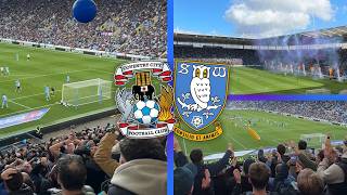 WEDNESDAY SPOIL COVENTRY PROMOTION PARTY! - SWFC 0-0 COVENTRY CITY 2025/26 CHAMPIONSHIP AWAY VLOG!