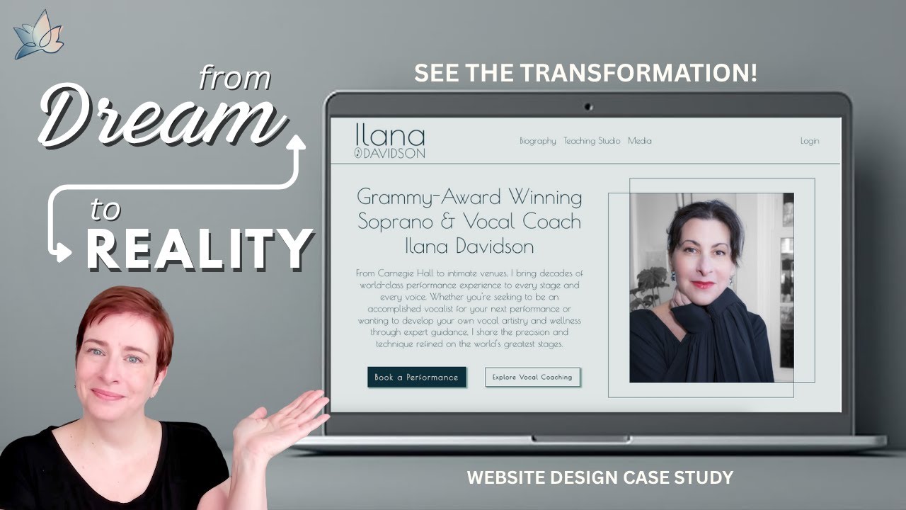 She Was Overwhelmed by Tech: Watch How I Built Her Dream Website