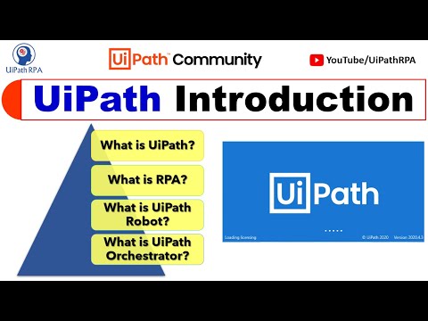 UiPath Introduction & It's Components | What is UiPath, RPA, Robot and Orchestrator | UiPathRPA