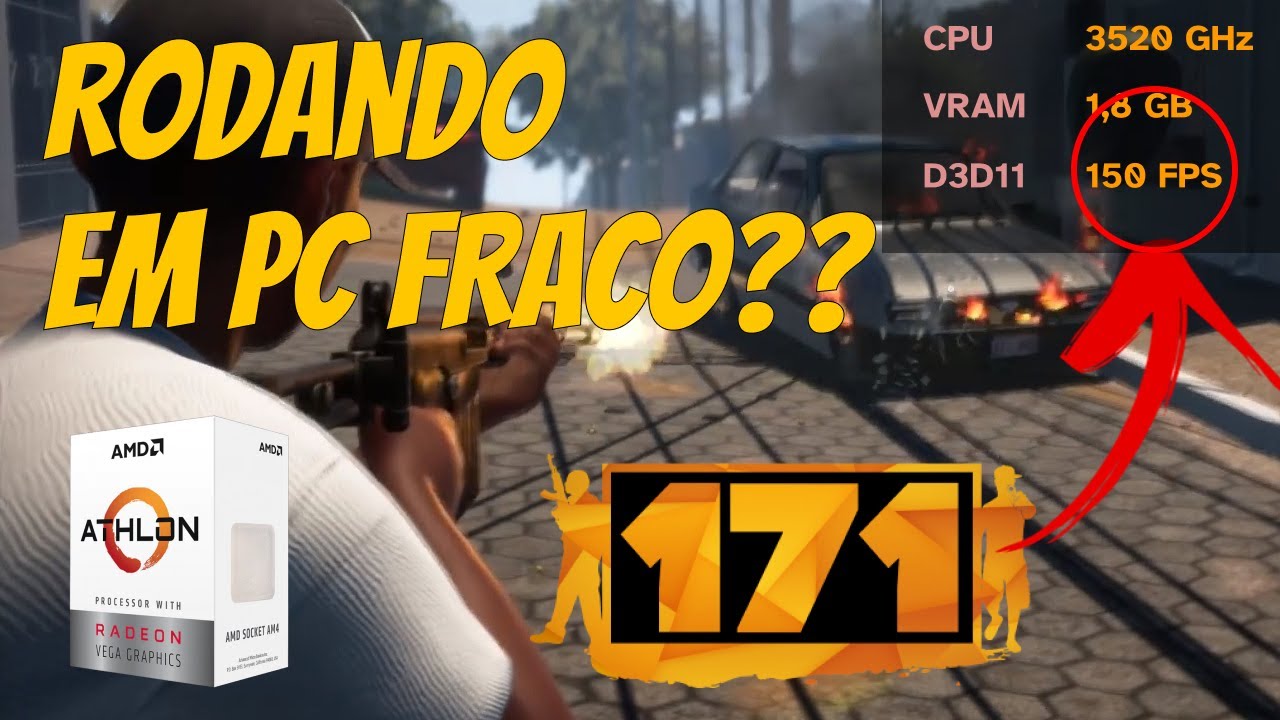 Fps 171 Como Aumentar FPS no 171 | Athlon 3000G - 171 Benchmark - YouTube