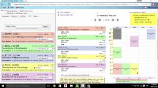 Visual Schedule Builder