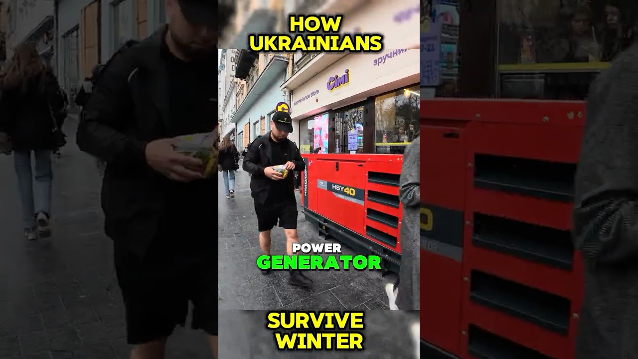 Зимний трюк украинцев для выживания (вы увидите это повсюду) 🇺🇦 