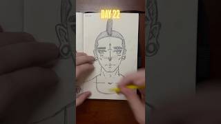 DAY 22 | Drawing Everyday in February! #art #sketch #artist #daily #artshorts #anime #manga #fyp